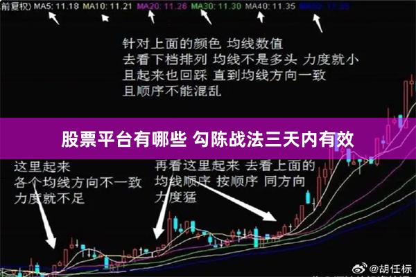 股票平台有哪些 勾陈战法三天内有效