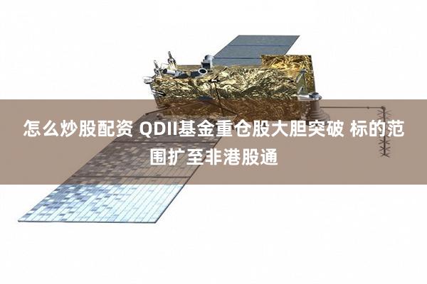 怎么炒股配资 QDII基金重仓股大胆突破 标的范围扩至非港股通