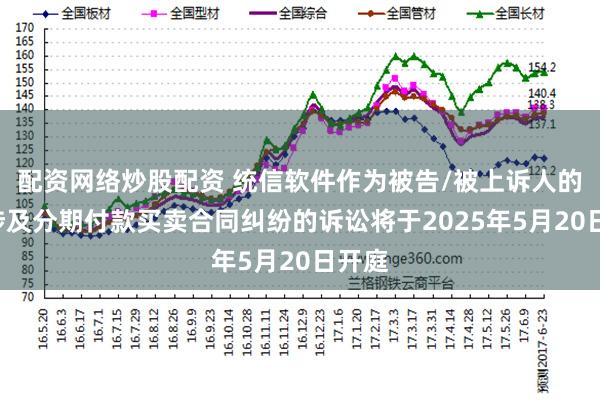 配资网络炒股配资 统信软件作为被告/被上诉人的1起涉及分期付款买卖合同纠纷的诉讼将于2025年5月20日开庭